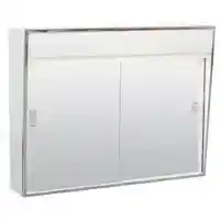 Main 1 - Medicine Cabinet Chrome Slider 24X18 701L - San Antonio Retail