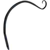 Main 2 - Plant Hook Forged Hanging 12" Black - San Antonio Retail