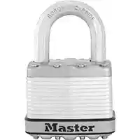 Main 1 - Padlock, Master, Laminated, 2", Stainless Steel  M5XKA - San Antonio Retail
