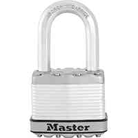 Main 3 - Padlock, Master, Laminated, 2", Stainless Steel  M5XKA  - San Antonio Retail