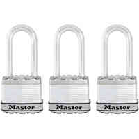Main 3 - Padlock, Master, Magnum, 1-3/4", 3 Pk  M1XTR - San Antonio Retail
