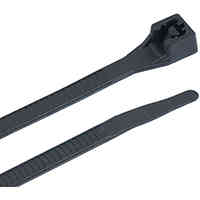 Main 3 - Cable Ties 11" 100Pk Black Nylon 46-310Uvb - San Antonio Retail