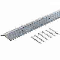 Main 2 - Carpet Moulding Trim Fluted Silver 36"x7/8" 78006 707F  - San Antonio Retail