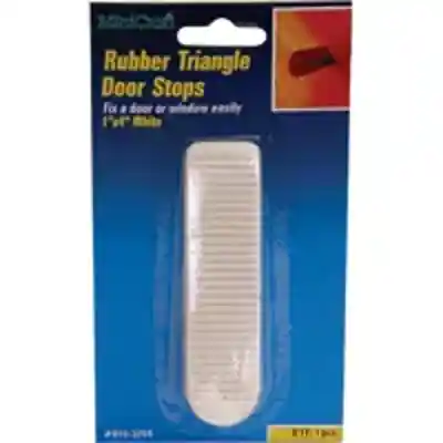 Floor Care Doorstop Wedge Rubber White Fe50922 - San Antonio Retail