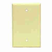 Main 2 - Wall Plate Blank 1Gang Ivory 2129V  - San Antonio Retail