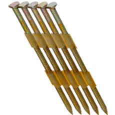 Main 1 - Air Nail Framing Clipped Head Smooth 3"X.120 28°  Gr615L 2M Box Plastic Strip - San Antonio Retail
