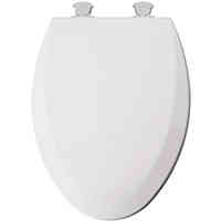 Main 2 - Toilet Seat White Elongated 144EC-000 Wood 144ECA-000 - San Antonio Retail