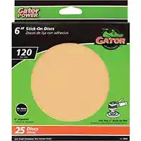 Main 1 - Sanding Discs 25Pk 120G 6" Gold 3243 - San Antonio Retail