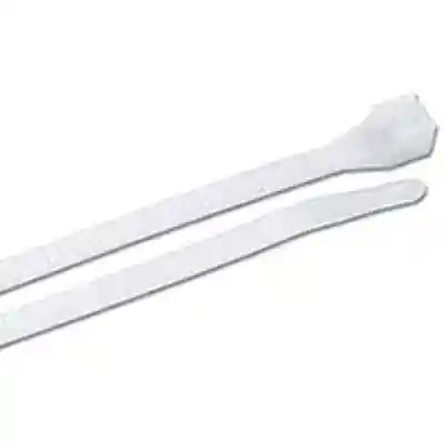 Cable Ties 7-3/4" 20Pk White Double Lock  Nylon 45-308 - San Antonio Retail