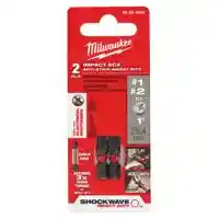 Main 1 - Bit Tip Phillips #2 Ecx 2Pk Milwaukee  48-32-4440 - San Antonio Retail