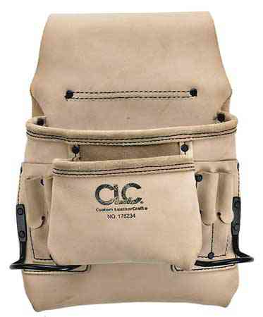 Main 2 - Tool Bag 8-Pocket Leather Bag 178234  - San Antonio Retail