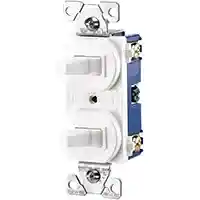 Main 1 - Switch Double Reg&3Way White 275W-B 15Am 696Wcc - San Antonio Retail