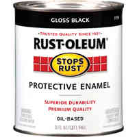 Main 4 - Paint Oil Base Enamel Gloss Black Rustoleum 7779504  - San Antonio Retail
