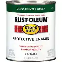 Main 1 - Paint Oil Base Enamel Hunter Green Rustoleum 7738502  - San Antonio Retail