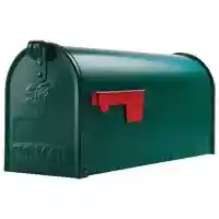 Main 1 - Mailbox Rural #1 Green Steel E1100G00  - San Antonio Retail