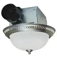 Main 1 - Bathroom Fan/Light  Round Nickel DRLC702 - San Antonio Retail