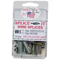 Main 1 - Wire Splices (Smooth) for 11 to 16 Ga Smooth, Electric & Woven Fence WW5 - San Antonio Retail
