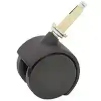Main 1 - Floor Care Caster Stem Plastic Black 2-Wheel Swivel 2"Jc-F07 - San Antonio Retail