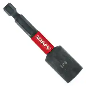 Main 1 - Bit Tip Holder Magnetic 5/16" x2-9/16 " Nut Setter Diablo DNTSL516 - San Antonio Retail