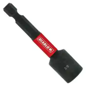 Main 1 - Bit Tip Holder Magnetic 3/8" x2-9/16 " Nut Setter Diablo DNTSL38 - San Antonio Retail