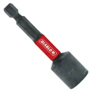 Main 1 - Bit Tip Holder Magnetic 7/16" x2-9/16 " Nut Setter Diablo DNTSL716 - San Antonio Retail