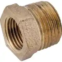 Main 1 - Brass Reducer Bushing 1/2"Mptx3/8"Fpt 738110-0806 - San Antonio Retail