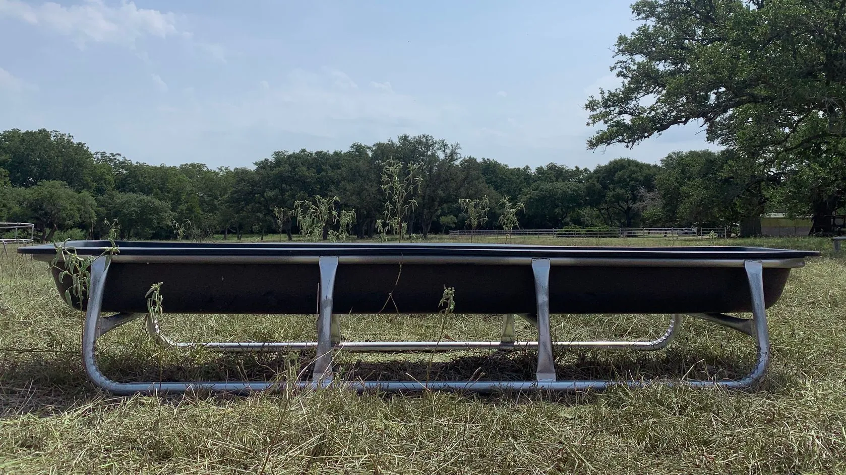 Main 2 - Bunk Feeder 5' Galvanized (Short) Poly Lined 16 ga - San Antonio Retail