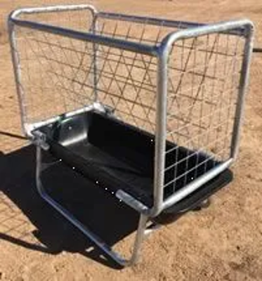 Hay Rack for 10' Bunk Feeder Galvanized - San Antonio Retail