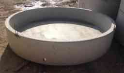 Main 1 - Concrete Round Stock Tank 6' Wide 20" Tall 250 Gallon - San Antonio Retail