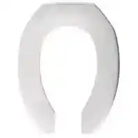 Main 1 - Toilet Seat White Elongated 1955C-000 O.F. Plastic 1955CT-000 - San Antonio Retail