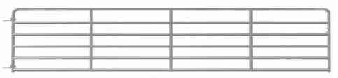 Main 2 - Heavy Duty Galvanized Tube Gate 20' 2" 6-Bar 16 ga 50"H - San Antonio Retail