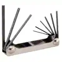 Main 1 - Hex Key Set Sae Foldup 5Pc Set 20511  - San Antonio Retail