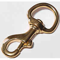 Main 2 - Snap Brass Swivel 1"   Round Eye Bolt 225Bf1 - San Antonio Retail