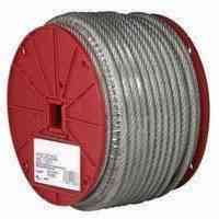 Main 2 - Cable Ft Coated Wire 1/4" 1400Lb WLL 200' Spool (By-the-Foot) 700-0897 - San Antonio Retail
