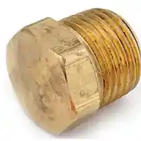 Main 1 - Brass Plug 3/8"Mpt Hex Head 7121 756121-06 - San Antonio Retail