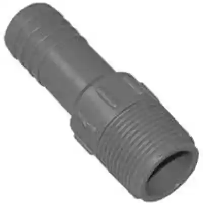 Black Poly Insert Male 3/4"  - San Antonio Retail