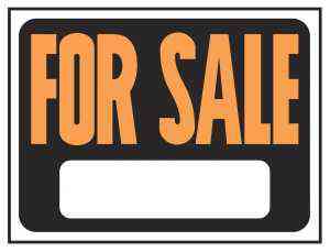 Main 2 - Sign, For Sale, 8-1/2x12, Fluorescent Orange Legend, Plastic 3006 - San Antonio Retail