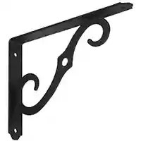Main 1 - Shelf Bracket 8X5.50" Antique Black N229427  - San Antonio Retail