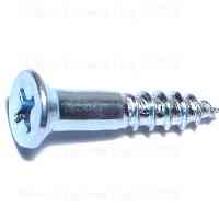 Main 1 - Phillips Flat Wood Screw #8X7/8" Zinc - San Antonio Retail