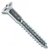 Main 1 - Phillips Flat Wood Screw #10X1-1/2" Zinc - San Antonio Retail