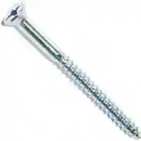 Main 1 - Phillips Flat Wood Screw #10X2-1/2" Zinc - San Antonio Retail