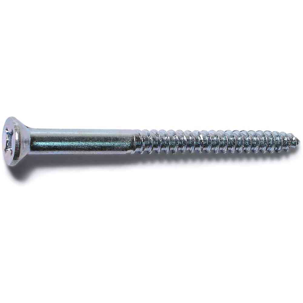 Main 2 - Phillips Flat Wood Screw #10X2-1/2" Zinc - San Antonio Retail