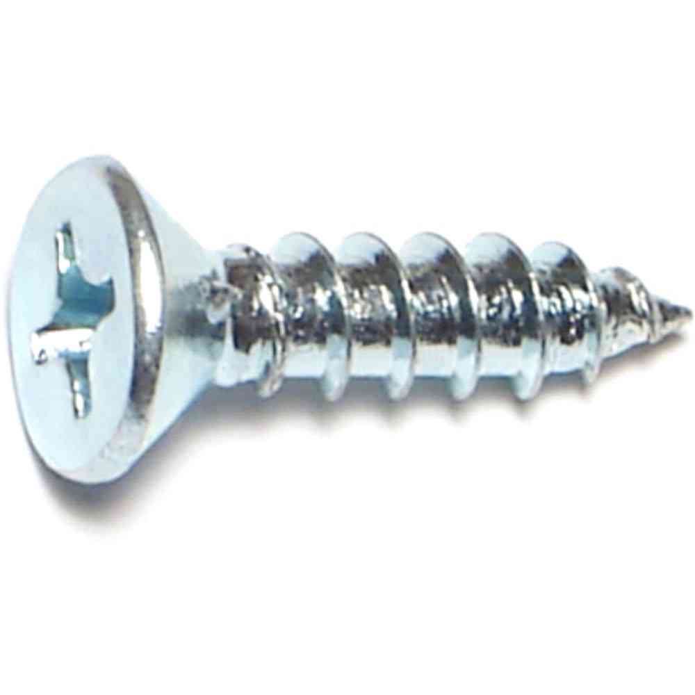 Main 1 - Phillips Flat Wood Screw 1/4"X1" Zinc - San Antonio Retail