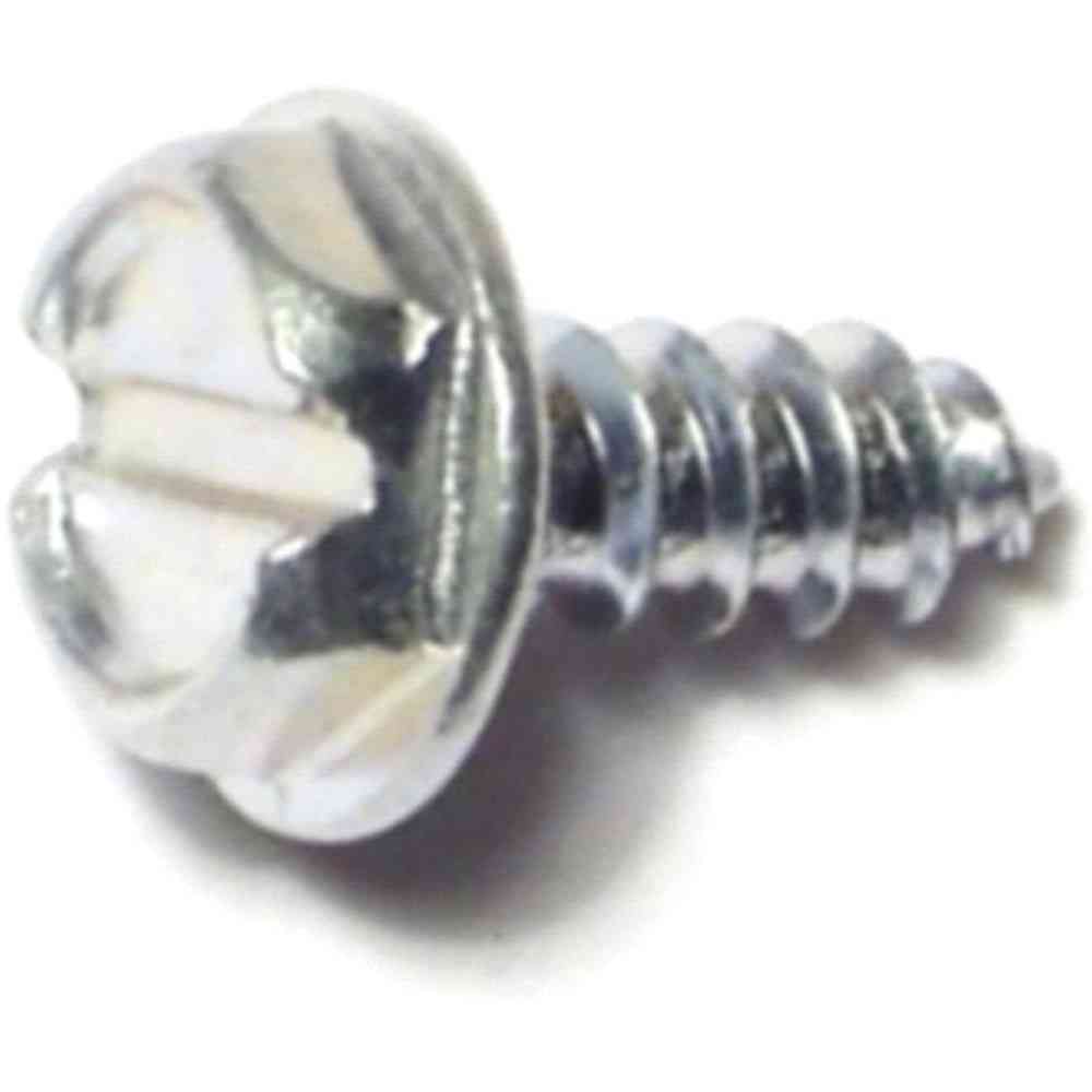Main 1 - Slotted Hex Washer Sheet Metal Screws #6X3/8" Zinc - San Antonio Retail