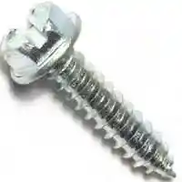 Main 1 - Slotted Hex Washer Sheet Metal Screws #8X3/4" Zinc - San Antonio Retail