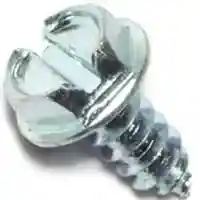 Main 1 - Slotted Hex Washer Sheet Metal Screws #10X1/2" Zinc - San Antonio Retail