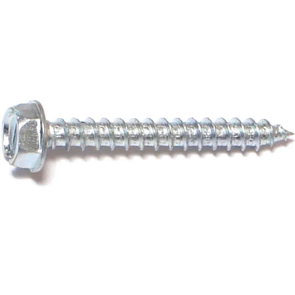 Main 2 - Slotted Hex Washer Sheet Metal Screws #10X1-1/2" Zinc - San Antonio Retail