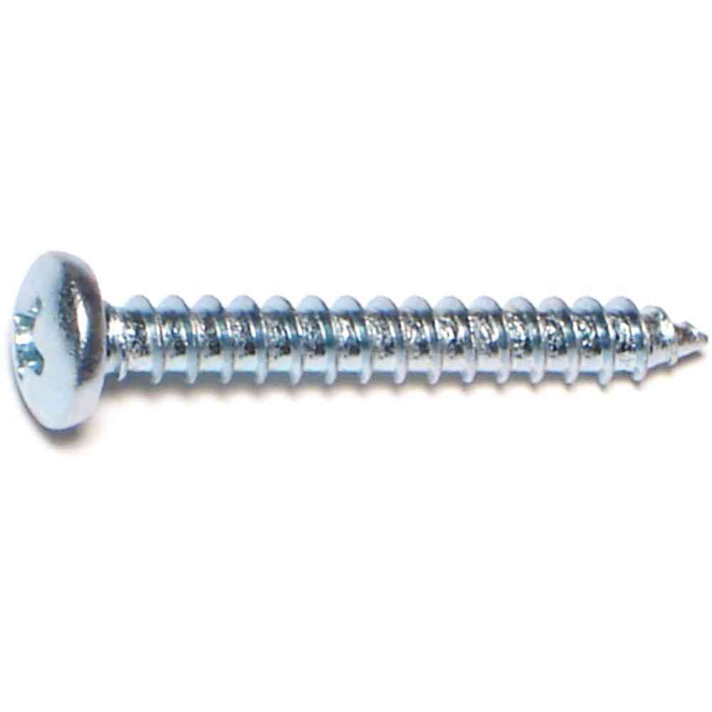 Main 2 - Phillips Pan Sheet Metal Screw #8X1-1/4" Zinc - San Antonio Retail