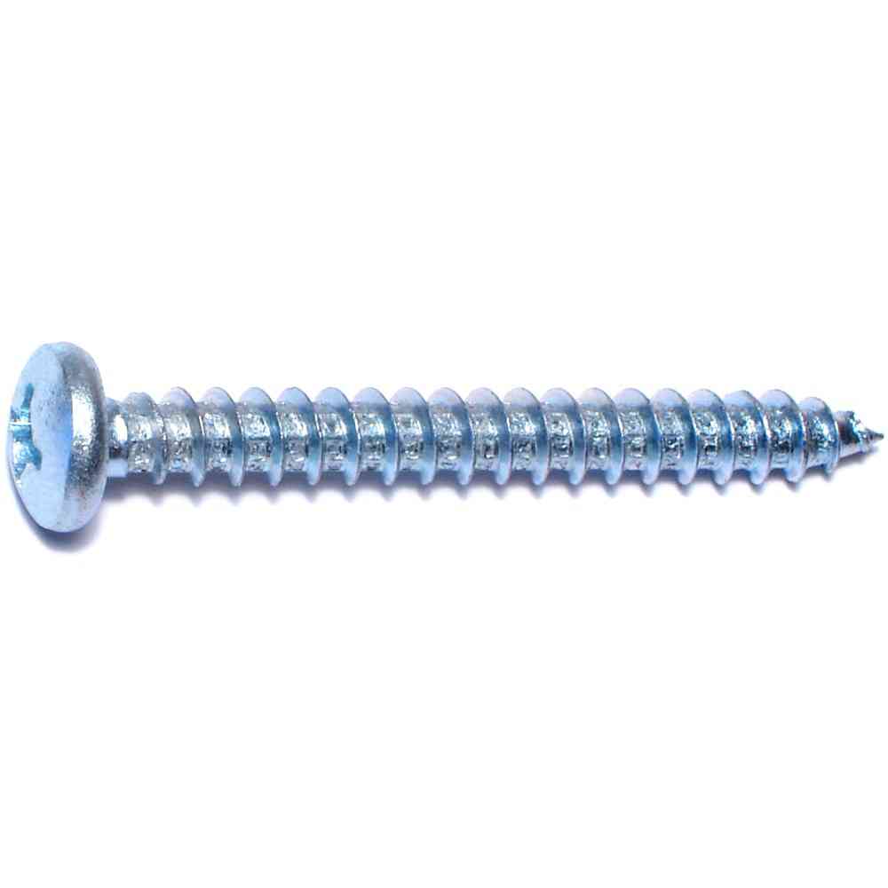 Main 1 - Phillips Pan Sheet Metal Screw #12X2" Zinc - San Antonio Retail