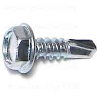 Main 1 - Hex Washer Self Drilling Screw #10X5/8" Zinc - San Antonio Retail